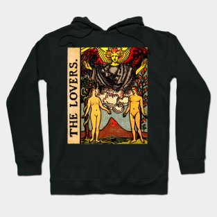 The Lovers Tarot Card Hoodie